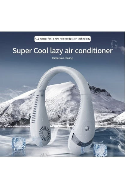 Portable Neck Fan With LED Display