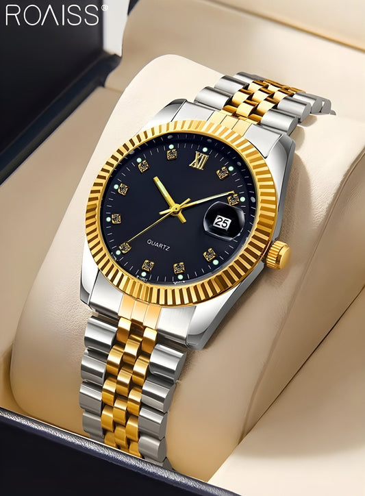 ROAISS Couple Watch Set