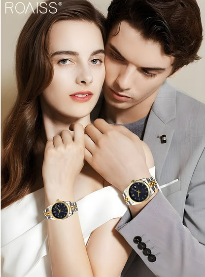 ROAISS Couple Watch Set