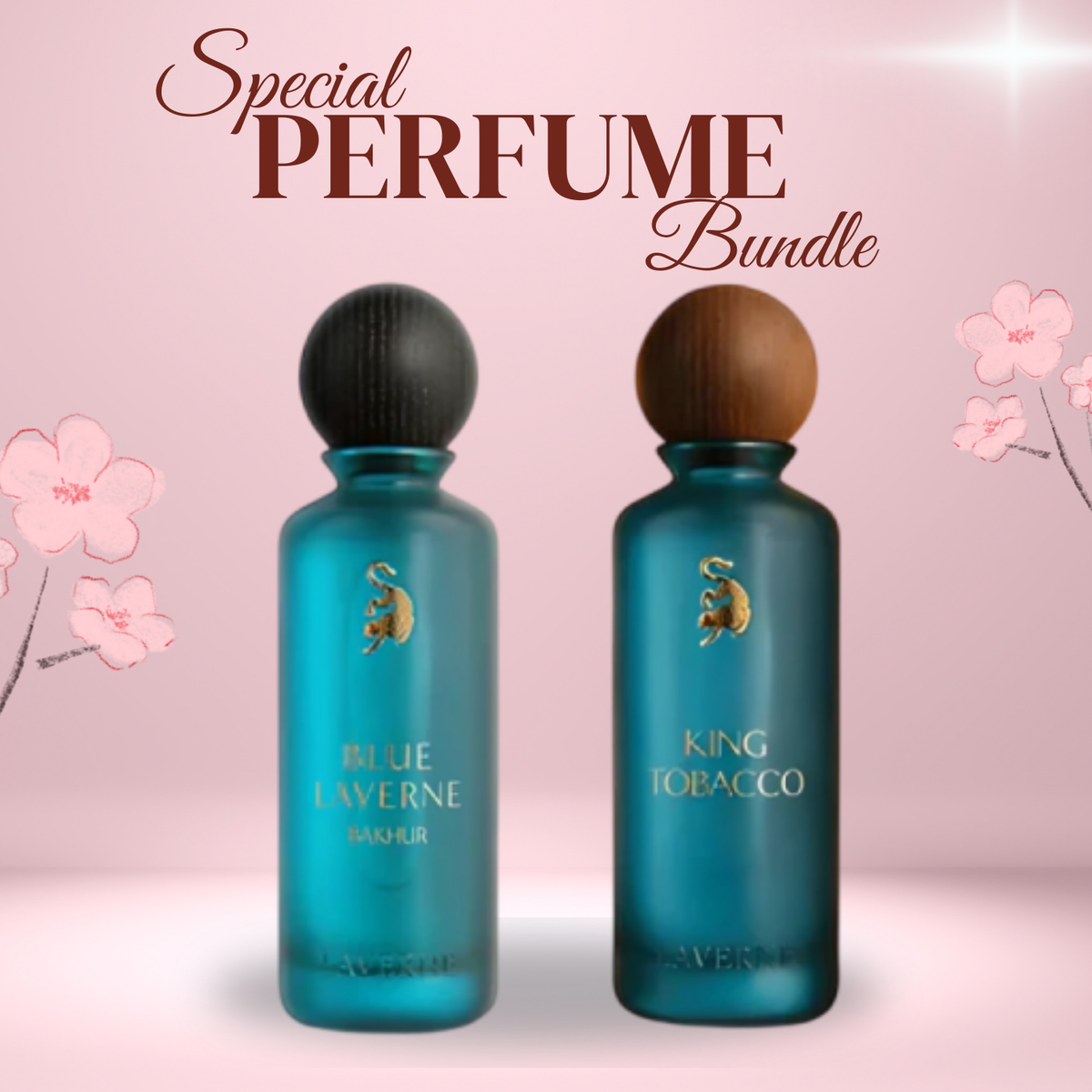 Laverne Blue Incense + King Tobacco (200ml x 2) {Bundle}