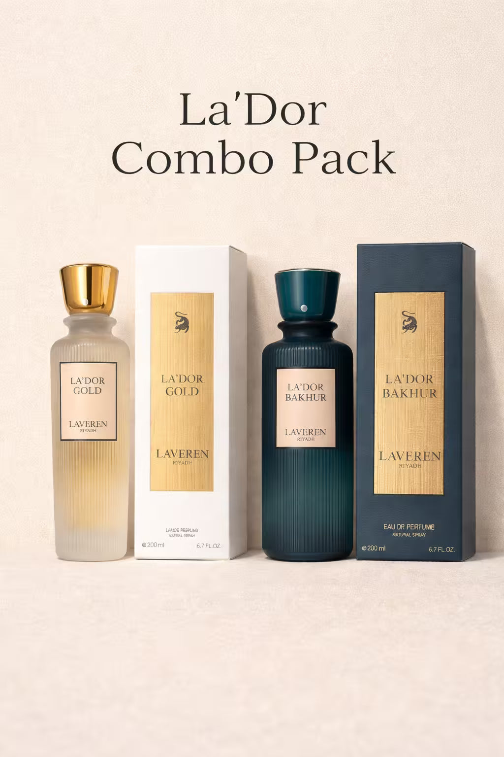 Laverne La'dor Bakhur Classic + Laverne La'dor Gold (200ml x 2) {Bundle}