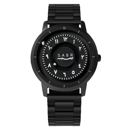 Sabr Black Stainless Steel Men's Quartz Watch
