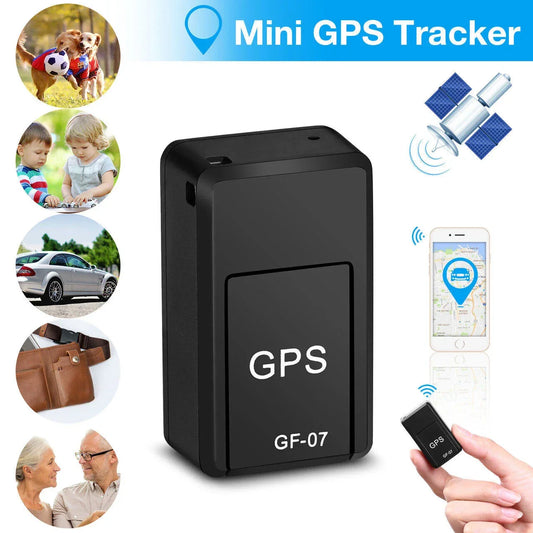 Mini Tracker, Portable Magnetic GPS Locator Realtime Tracker Device Voice Recorder for Tracking Cars, family or Valuables