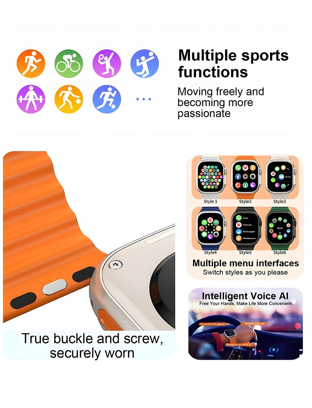 OS10 Ultra Max Smartwatch & Earbuds Deluxe Set