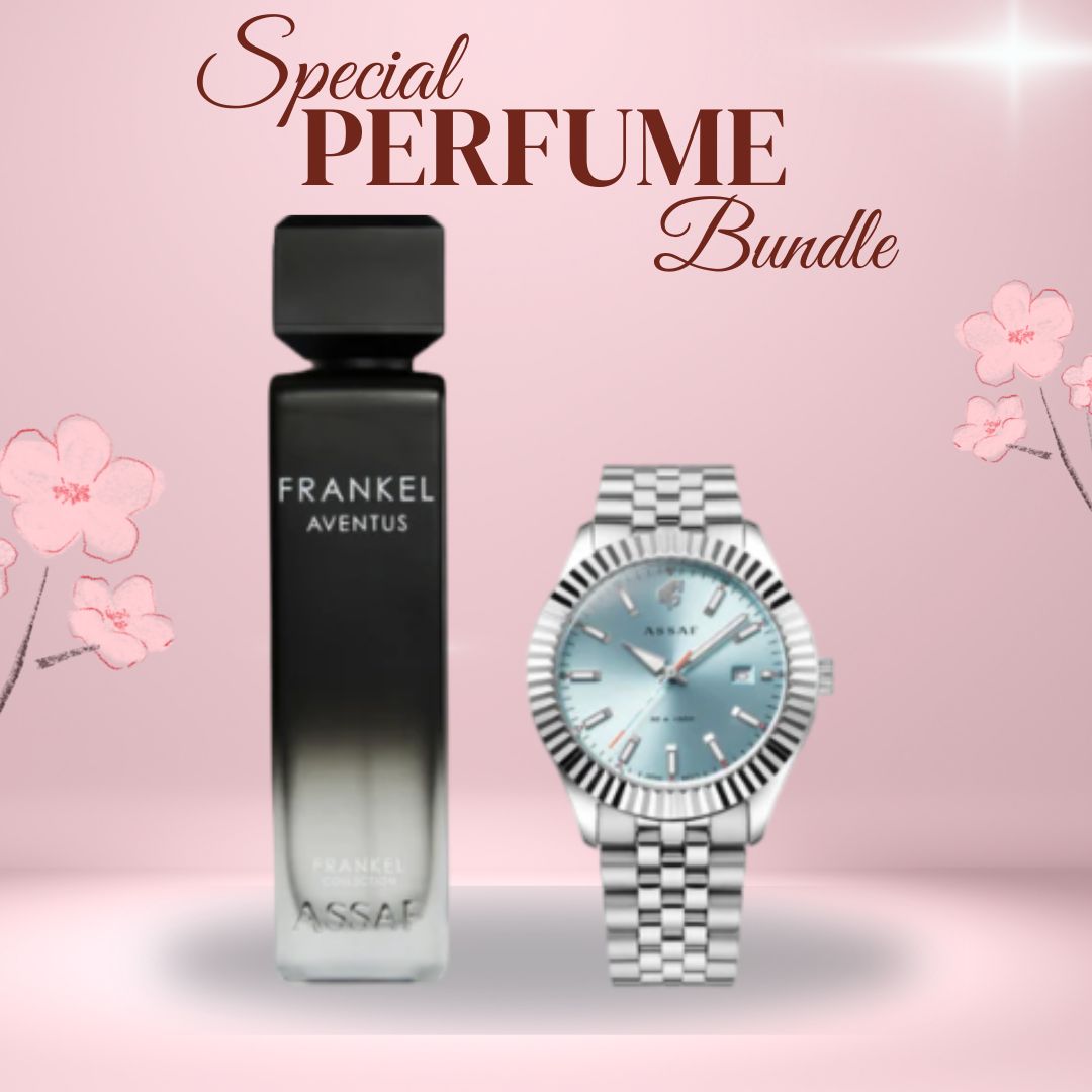 Combo of Magellan's Watch Assaf with Frankel Aventus Assaf 200ml (Bundle)