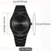 Black Arabic Aura Watch Stainless Steel