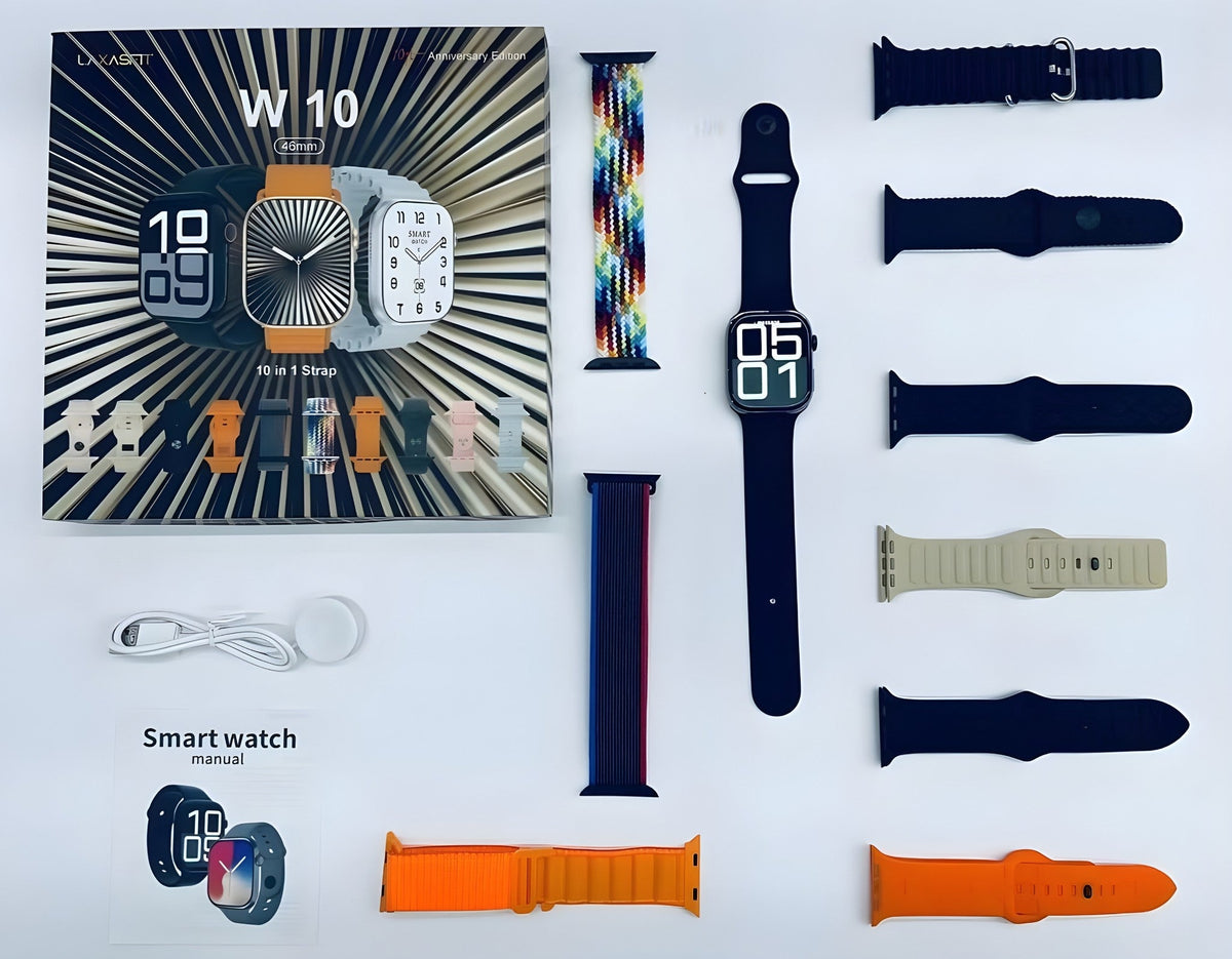 Laxasfit W10 Smart Watch - 10th Anniversary Special Edition