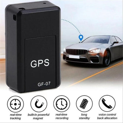 Mini Tracker, Portable Magnetic GPS Locator Realtime Tracker Device Voice Recorder for Tracking Cars, family or Valuables